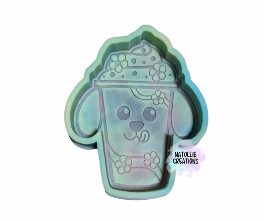 Puppuccino Freshie Silicone Mold