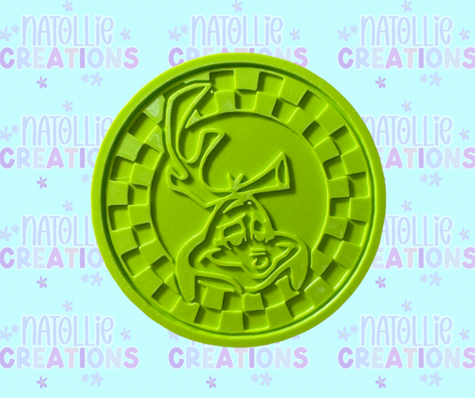 Checkered Max Insert Freshie Silicone Mold