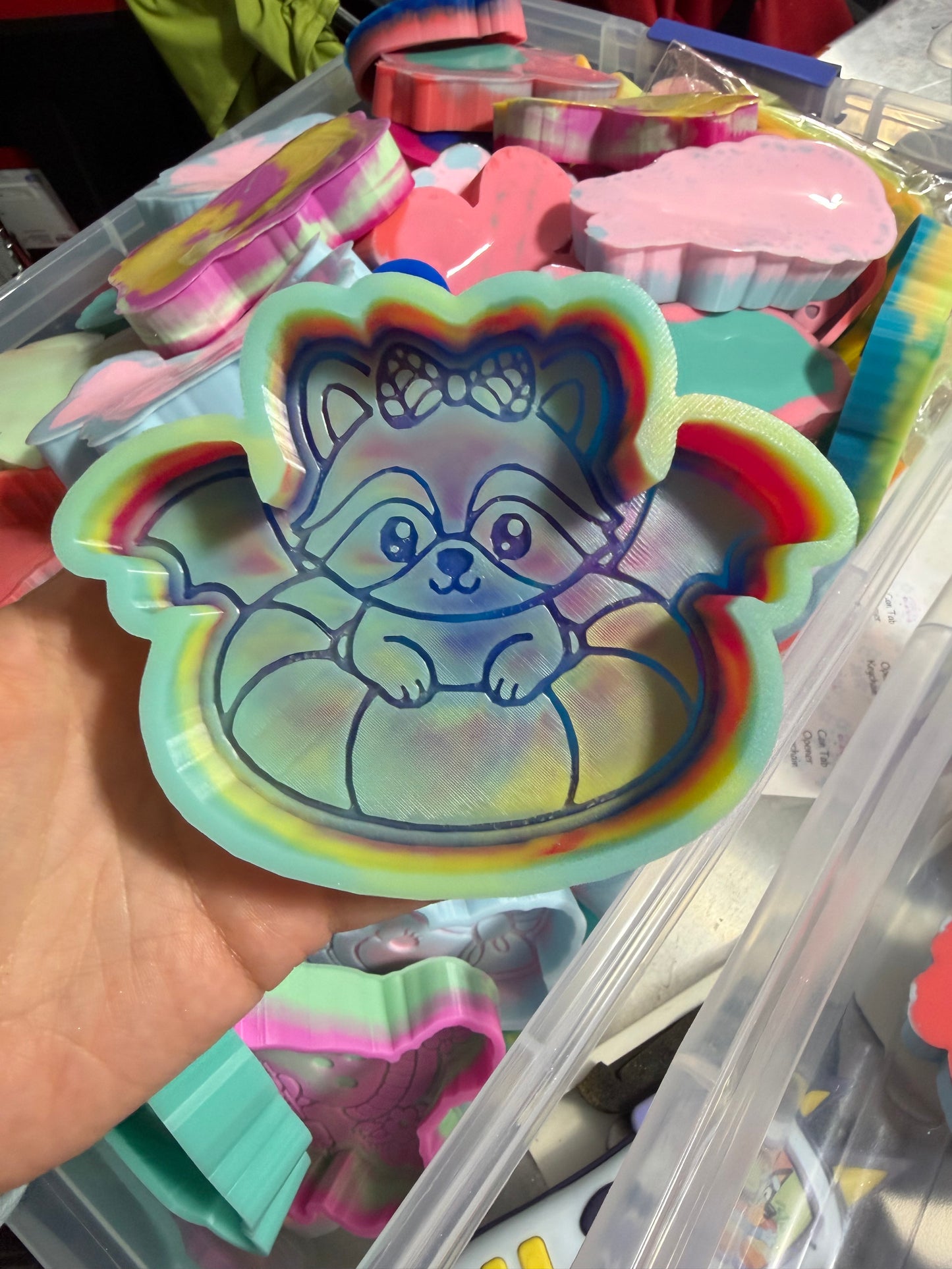 RTS - raccoon bat floatie