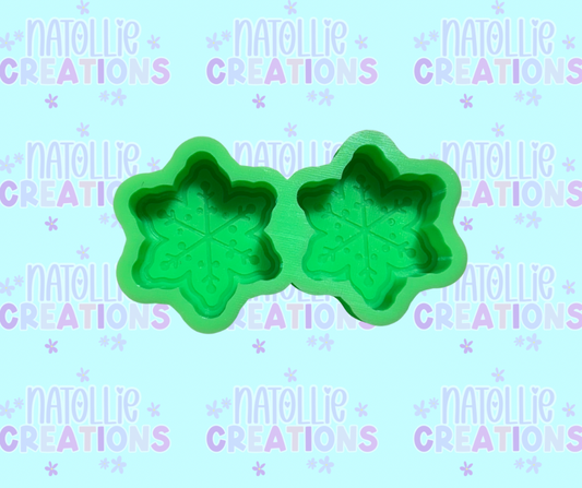 Snowflake Vent Clip Freshie Silicone Mold
