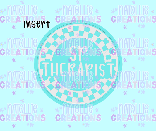 SP Therapist Round Insert Freshie Silicone Mold