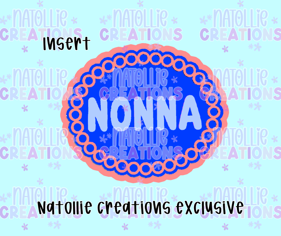 Nonna Insert Freshie Silicone Mold