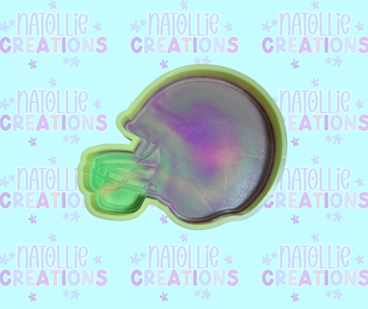 Football Helmet Freshie Silicone Mold