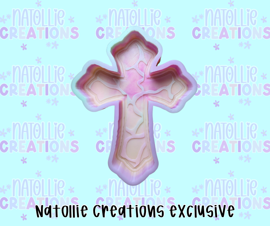 Camo Cross Freshie Silicone Mold