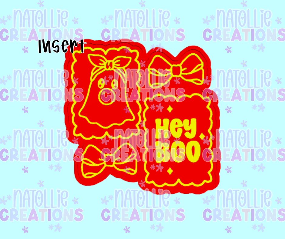 Hey Boo Insert Freshie Silicone Mold