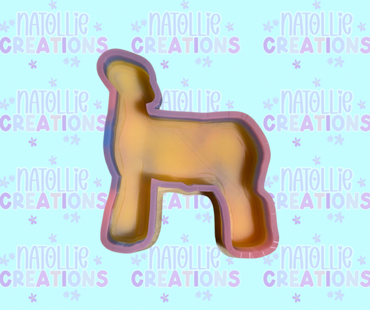 Lamb - Show Animal Freshie Silicone Mold