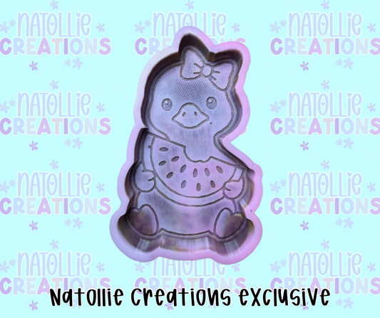 Watermelon Goose Freshie Silicone Mold