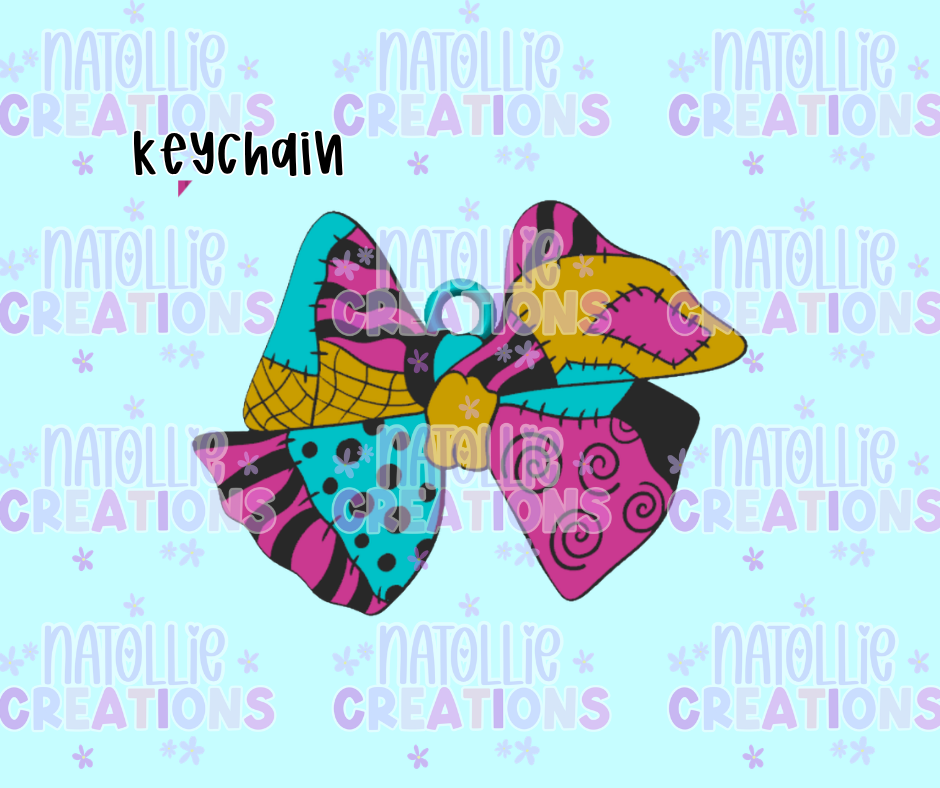 Sally Bow Keychain