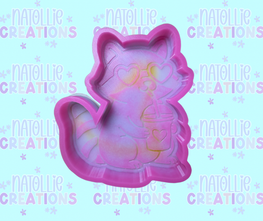 V-day Raccoon Freshie Silicone Mold