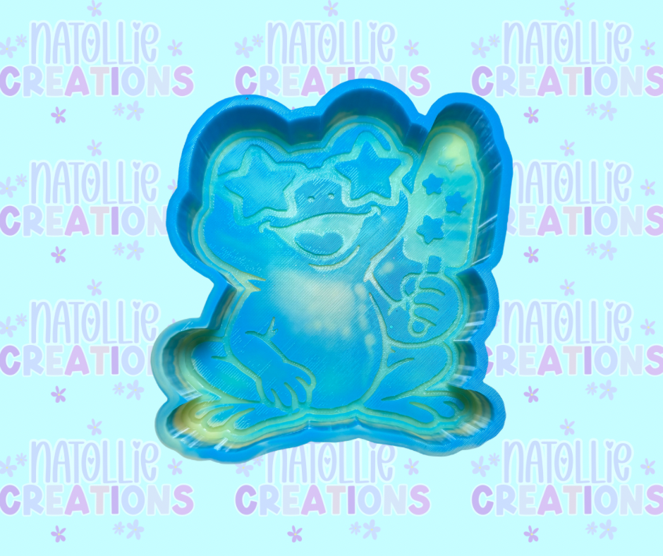 Bomb Pop Frog Freshie Silicone Mold