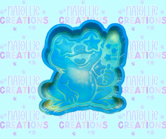 Bomb Pop Frog Freshie Silicone Mold