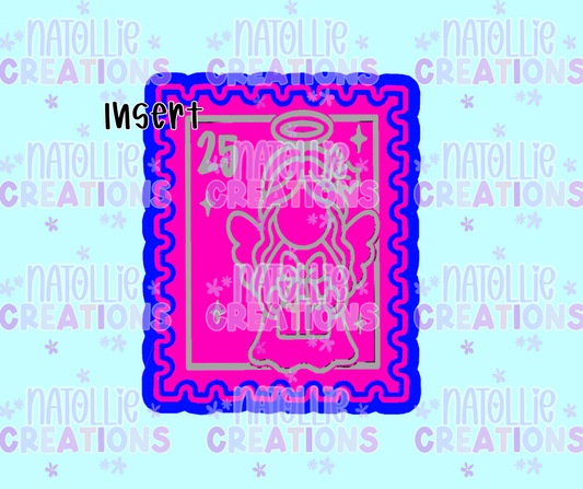 Angel Stamp Insert Freshie Silicone Mold