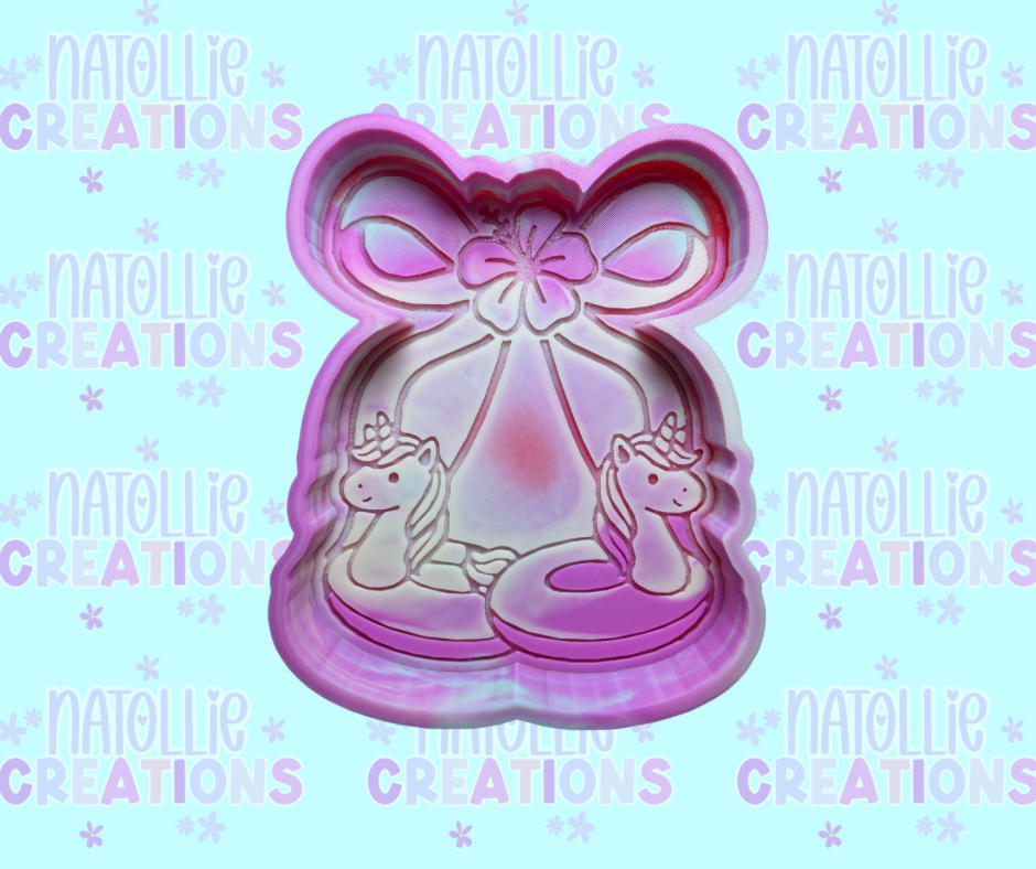 Unicorn Float Cherry Freshie Silicone Mold