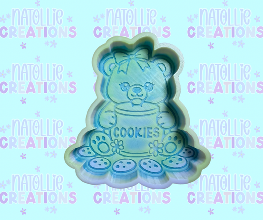 Cookie Jar Bear Freshie Silicone Mold