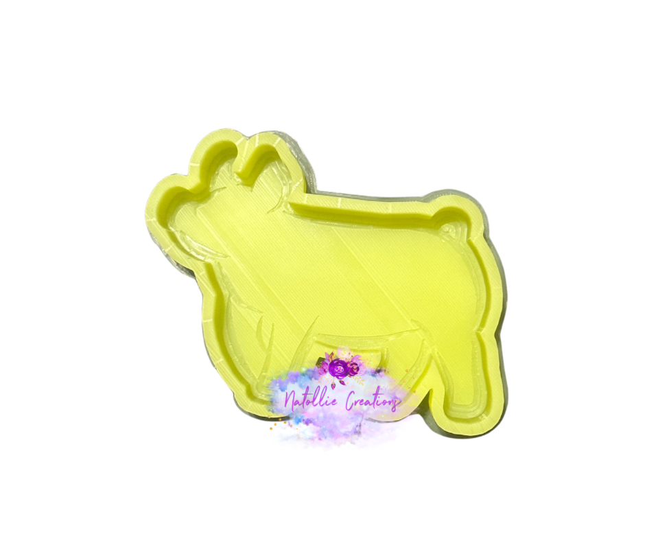 Pig - Show Animal Freshie Silicone Mold