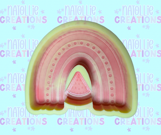 Watermelon Rainbow Freshie Silicone Mold