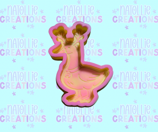 Reindeer Goose Freshie Silicone Mold