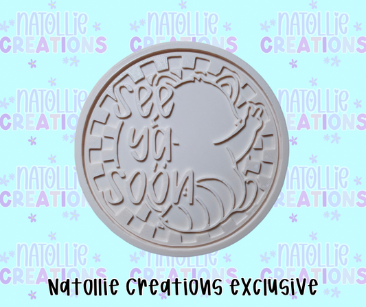 See Ya Soon Insert Freshie Silicone Mold