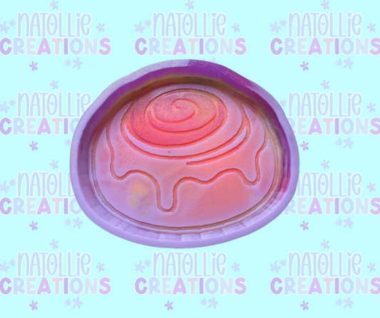 Cinnamon Roll Freshie Silicone Mold