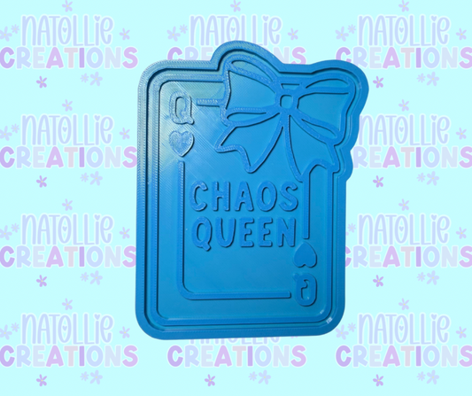 Chaos Queen Insert Freshie Silicone Mold