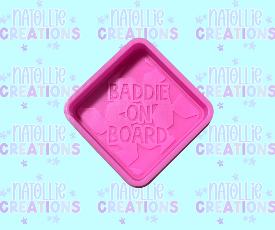 Baddie On Board Freshie Silicone Mold