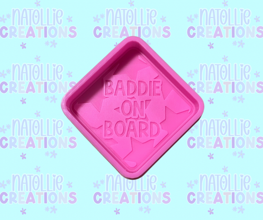 Baddie On Board Freshie Silicone Mold