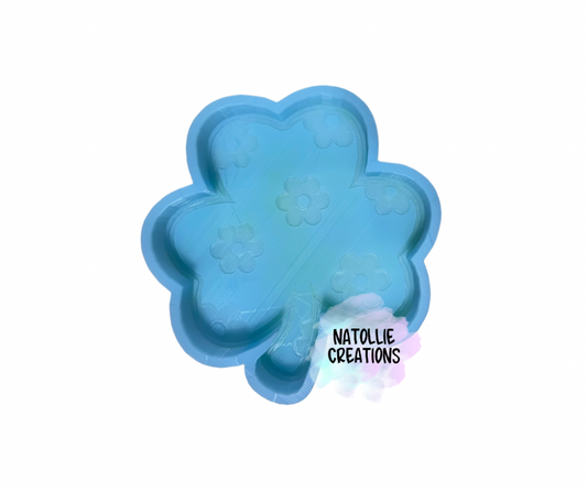 Floral Clover Freshie Silicone Mold