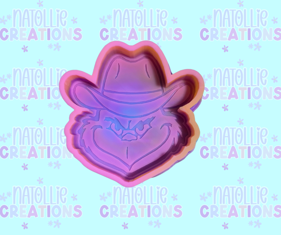 Cowboy Grouch Freshie Silicone Mold