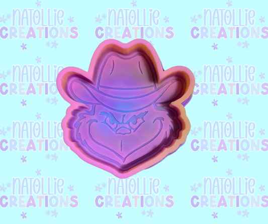 Cowboy Grouch Freshie Silicone Mold