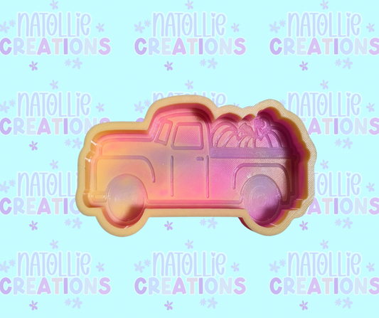 Pumpkin Truck Freshie Silicone Mold