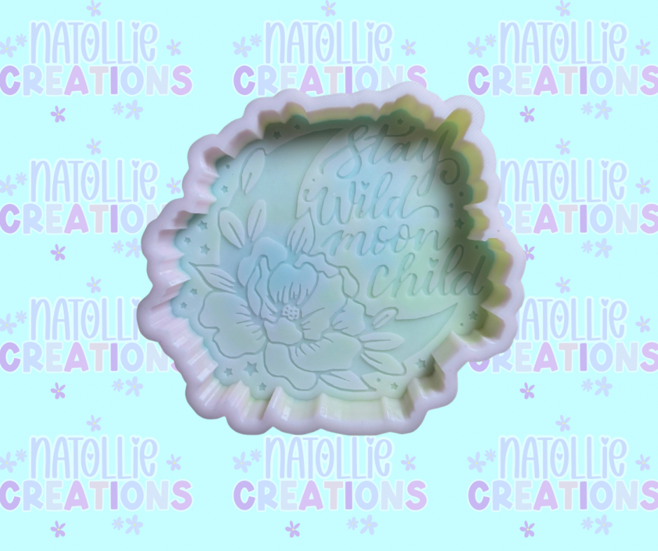 Stay Wild Moon Child Freshie Silicone Mold