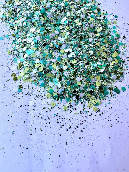 Sea Turtle Dreams Custom Mix Chunky Glitter