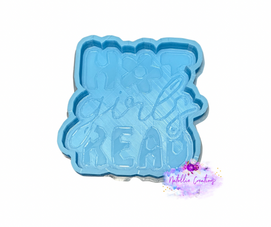 Hot Girls Read Freshie Silicone Mold