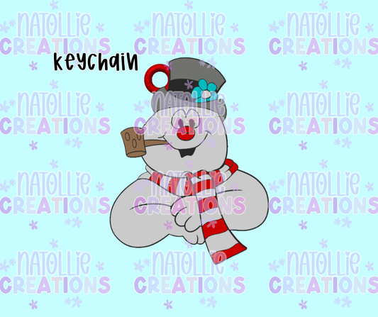 Frosty Keychain