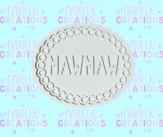 MawMaw Insert Freshie Silicone Mold