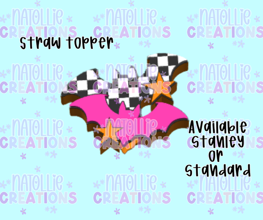 Freakin' Bats Straw Topper