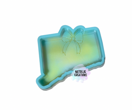 Connecticut W/ Bow Freshie Silicone Mold
