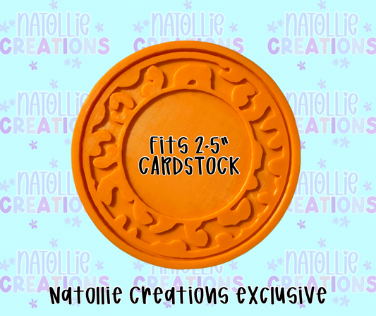 Leopard Frame Insert Freshie Silicone Mold