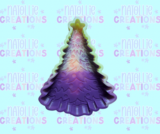 Christmas Tree Freshie Silicone Mold