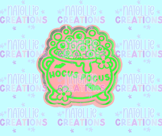 Hocus Pocus Cauldron Freshie Silicone Mold