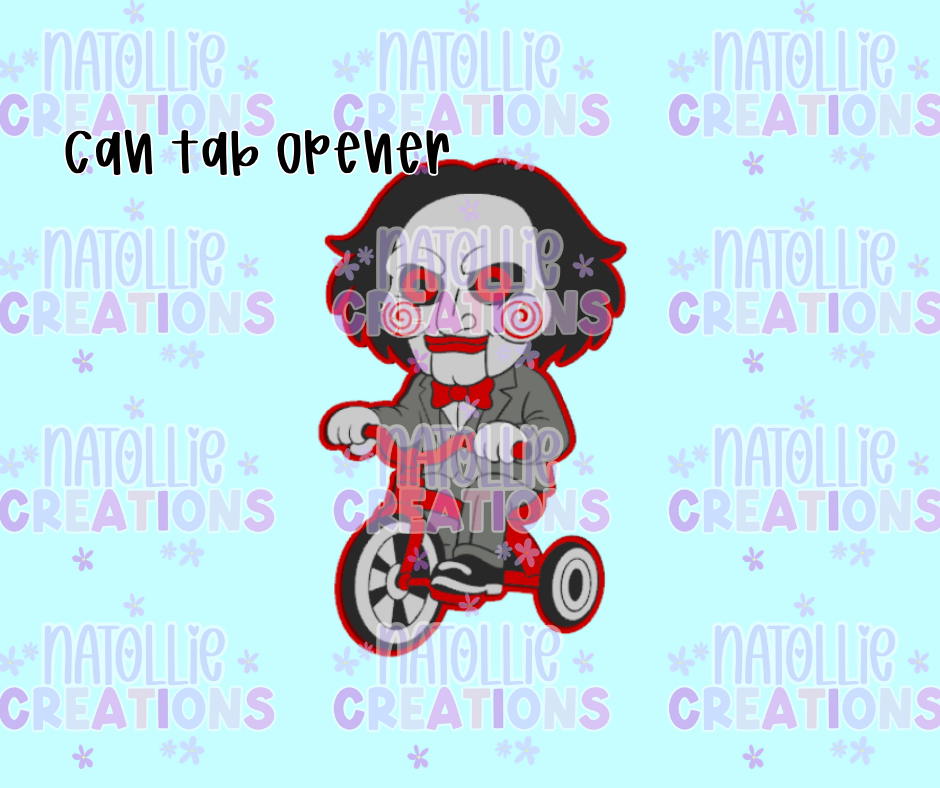 SAW Can Tab Opener Keychain