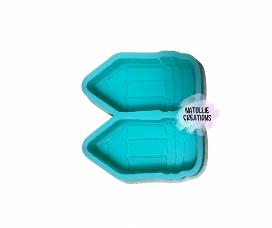 Pencil Vent Clip Freshie Silicone Mold
