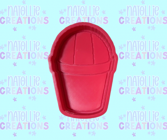 Snow Cone Cup Freshie Silicone Mold