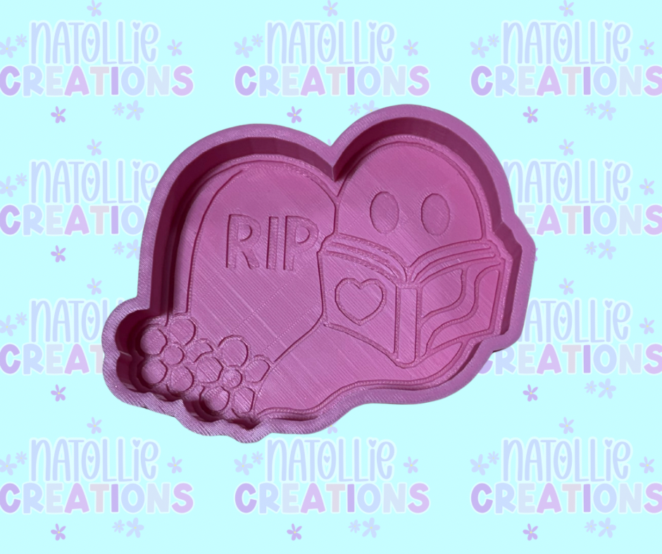 Reading Ghost RIP Freshie Silicone Mold
