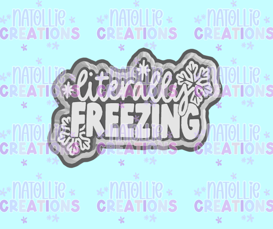 Literally Freezing Freshie Silicone Mold