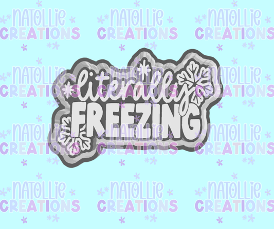 Literally Freezing Freshie Silicone Mold