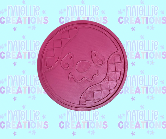 Retro Snowman Insert Freshie Silicone Mold