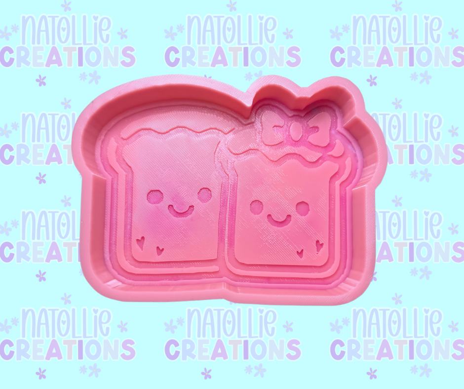 Cute PBJ Freshie Silicone Mold