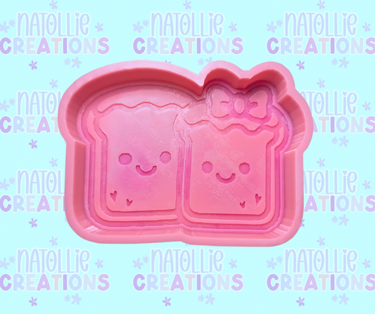 Cute PBJ Freshie Silicone Mold