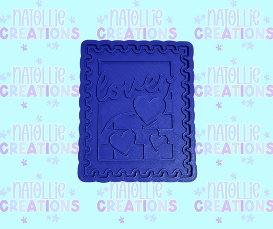 Lover Stamp Insert Freshie Silicone Mold